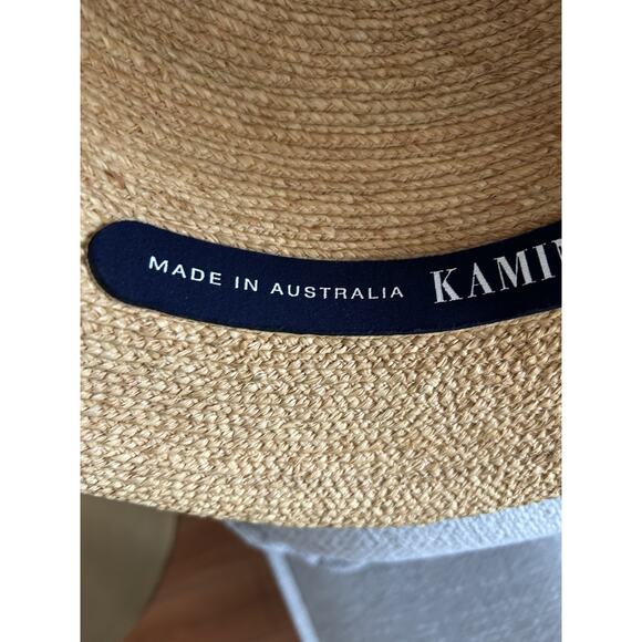 Helen Kaminski Handmade Raffia Hat Natural Australia Cottagecore